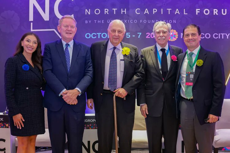 #NCF25 | Former ambassadors and secretaries tackled today’s biggest security challenges and the power of trilateral cooperation.

A must-watch conversation on resilience, stability, and North America’s future. 🇲🇽🇺🇸🇨🇦

📽️ Watch/Listen: northcapitalforum.com/ncf25-national…