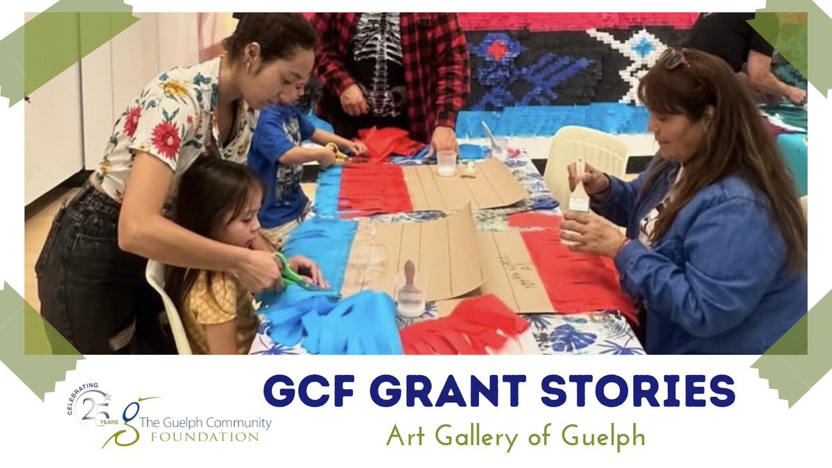 Today’s #GCFGrantStories features <a href="/AGGuelph/">Art Gallery of Guelph</a> and their six-month exhibition, Entrelazados by #artist Justin Favela, which received support from a 2024 #MusagetesFund.

With bilingual talks, workshops, and community joy! 🌈

Learn more HERE👉 guelphcf.ca/art-gallery-of…