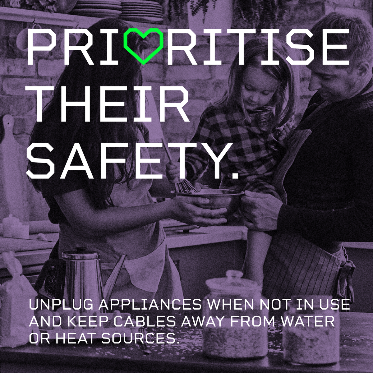 Today is #WorldChildrensDay. 💚 Electricity is essential but can be risky for curious kids. Simple steps like unplugging chargers, switching off appliances, and teaching electrical safety can protect them. Find tips to child-proof your home: electricalsafetyfirst.org.uk/guidance/advic… #ChildSafety