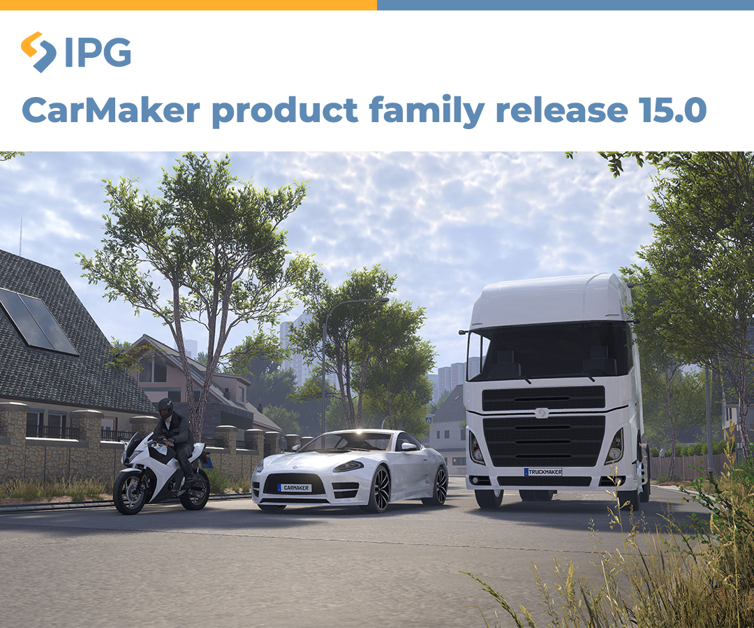 🚗#CarMaker15 is here! 
We’re excited to announce that the latest release of the CarMaker product family is now available. 

🔍 Stay tuned for our upcoming post series, where we’ll highlight key features designed to accelerate and enhance your engineering workflows.