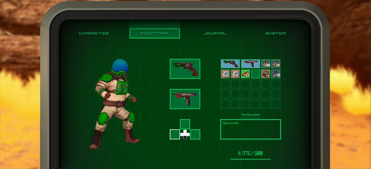 SkunkDev's tweet image. Decided on an &quot;in-world&quot; inventory

Introducing the Planet America Think Box
&quot;Think inside the Box&quot;

#gamedev #indiegame #indiedev #ue5