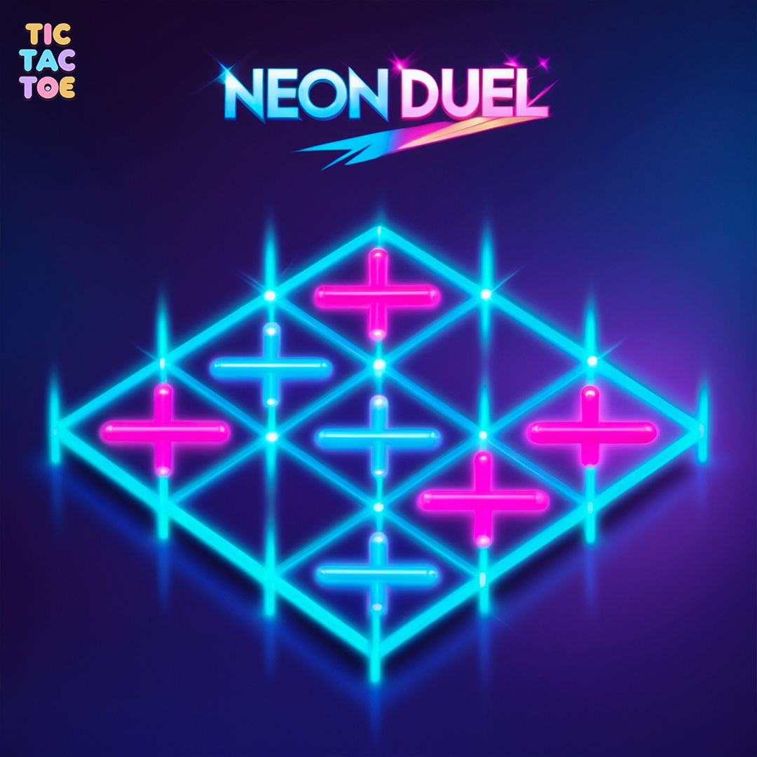 TicTacToe_SAE's tweet image. When colors clash, only the sharpest minds win ⚡🎨
#ColorBattle #NeonGlow #TicTacToe #SonicAIEngine