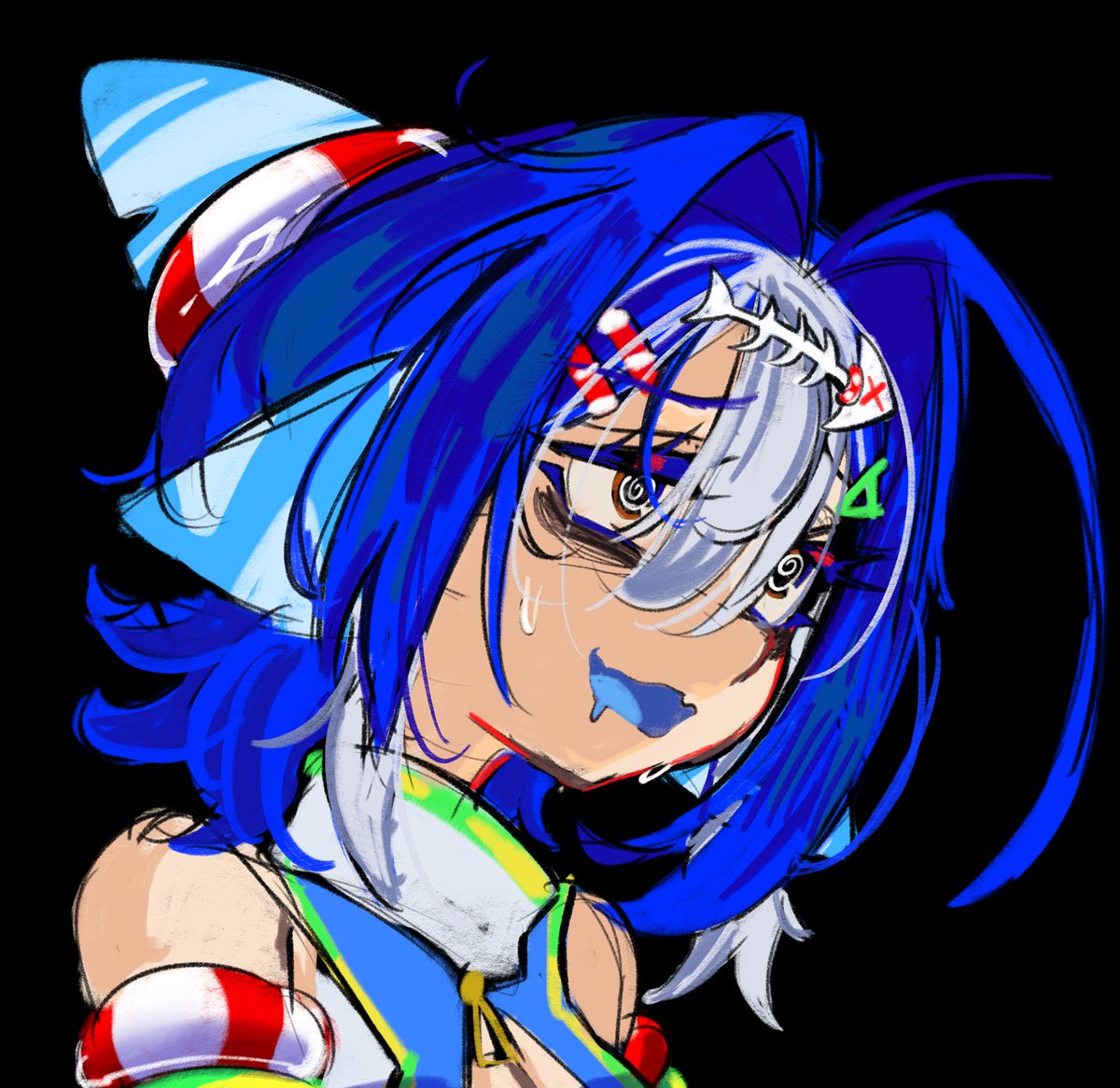 churirubyVT's tweet image. I love how I just got healthy again and my body goes
“NO FUN TIME FOR YOU, CHURI!!” 
(｡ﾉдヽ｡) and throws a whole FLU at me…

Life is SO fun…💀