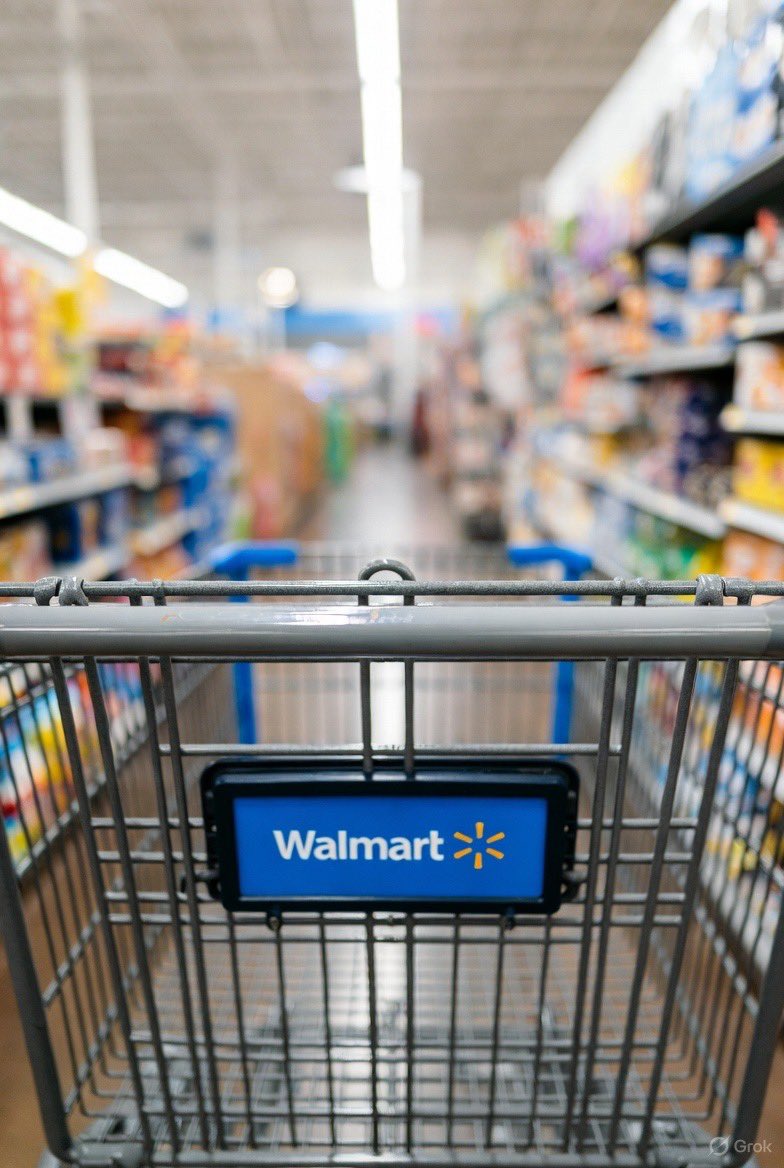 Rational_Invst's tweet image. 🚨 $WMT Q3 CRUSH: Rev +5.3% to $181B, EPS $0.58 beat, U.S. comp +5.8%! Nasdaq 100 entry + e-comm/AI boom = Walmart’s tech titan glow-up! 📈🛒 #WalmartEarnings #TechStock