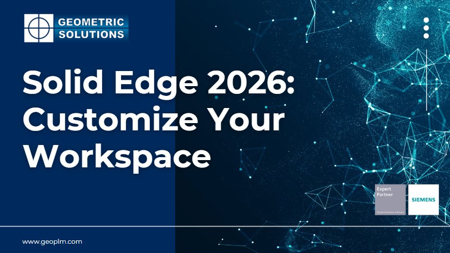 GeomSolutions's tweet image. Design your way. Customize your workspace. Streamline your workflow. The new #Designcenter Solid Edge gives you full control, with a fresh look and cloud flexibility.
See what’s new: zurl.co/fZEU8. 

#SolidEdge #DesignEngineering #CAD