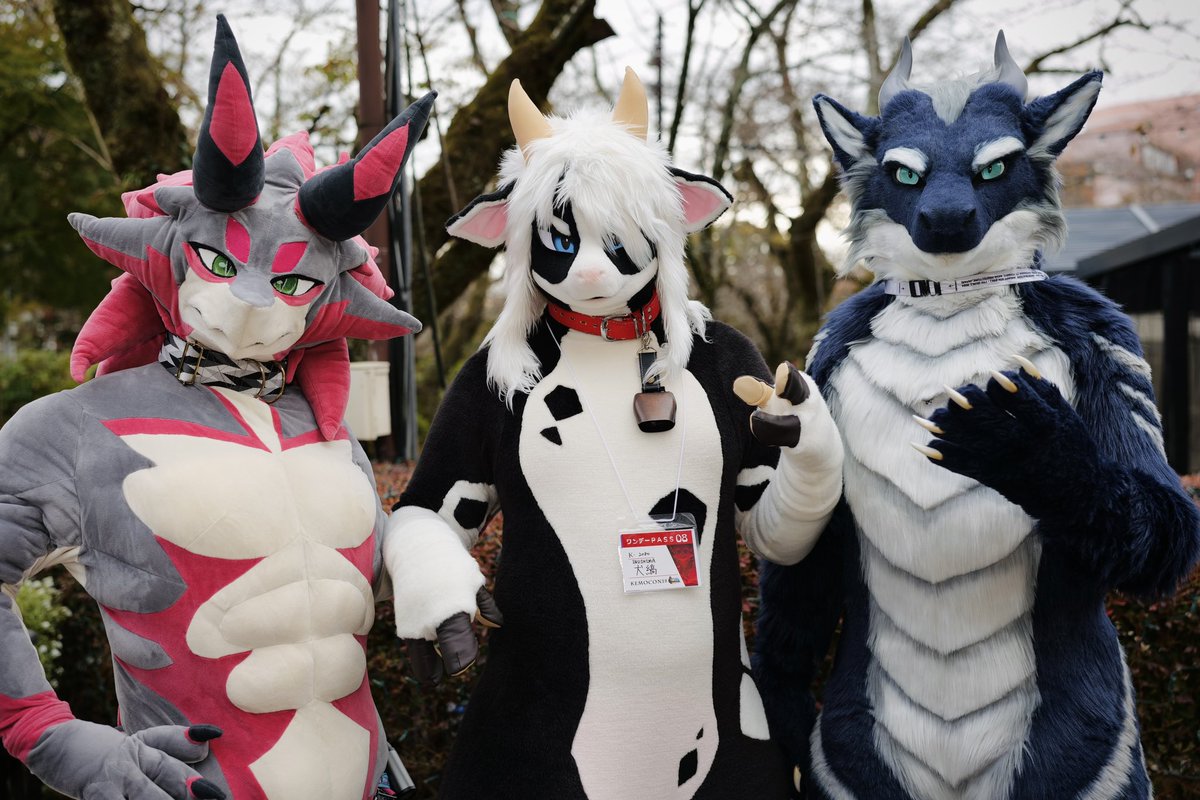 🐉🐄🐉
📸<a href="/heli_moff/">へりおす⇨獸ヶ島</a> 
 #Kemocon18