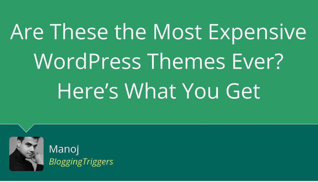 HeartofManoj's tweet image. Could you justify spending more on a WordPress theme than you would on a new phone? Before you answer, take a look at these high-end themes and the jaw-dropping features bundled inside.

Read more 👉 lttr.ai/AktiP

#WordPressThemes #WebDesign #Themes