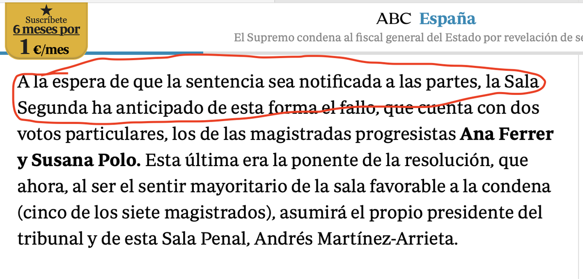 MiquelReal's tweet photo. Titulars alternatius:
El Tribunal Suprem filtra que condemnarà al Fiscal General de l'Estat.
Circulen, per favor. https://t.co/DltdLqWK6u