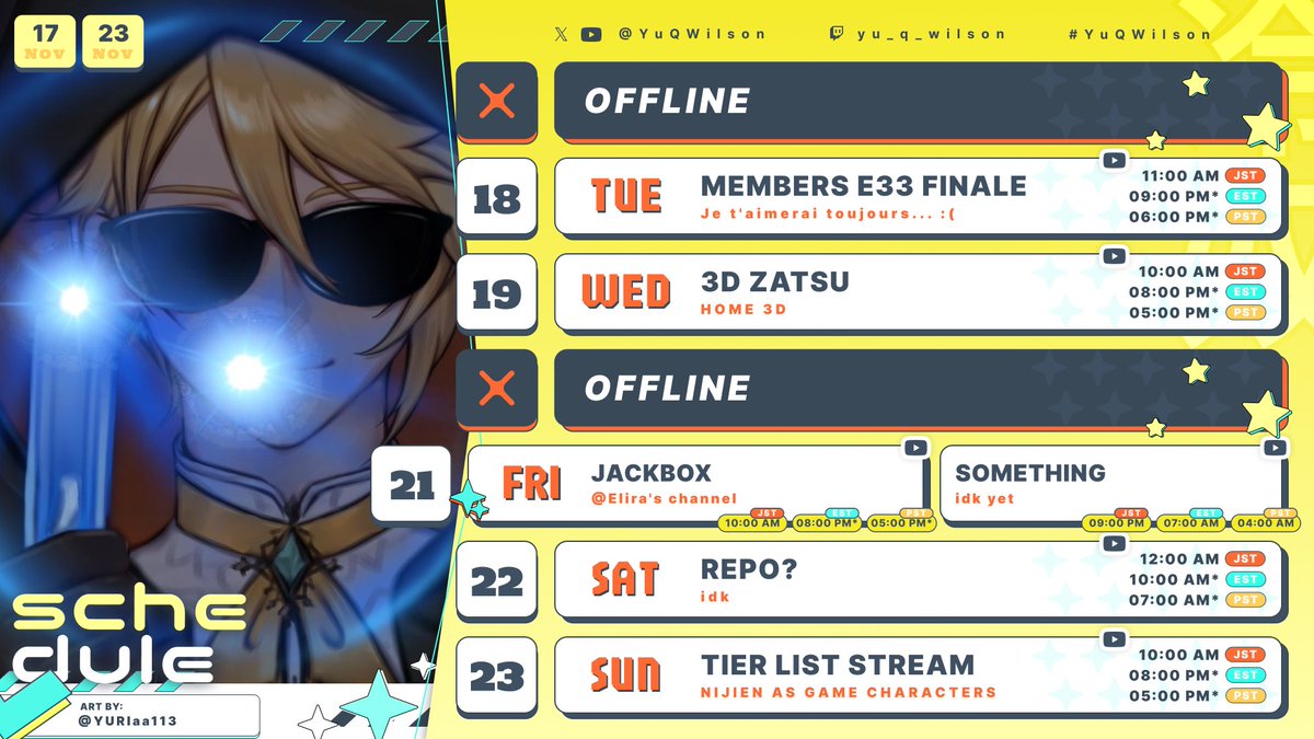 Yu Q. Wilson 🥽 NIJISANJI EN tweet media