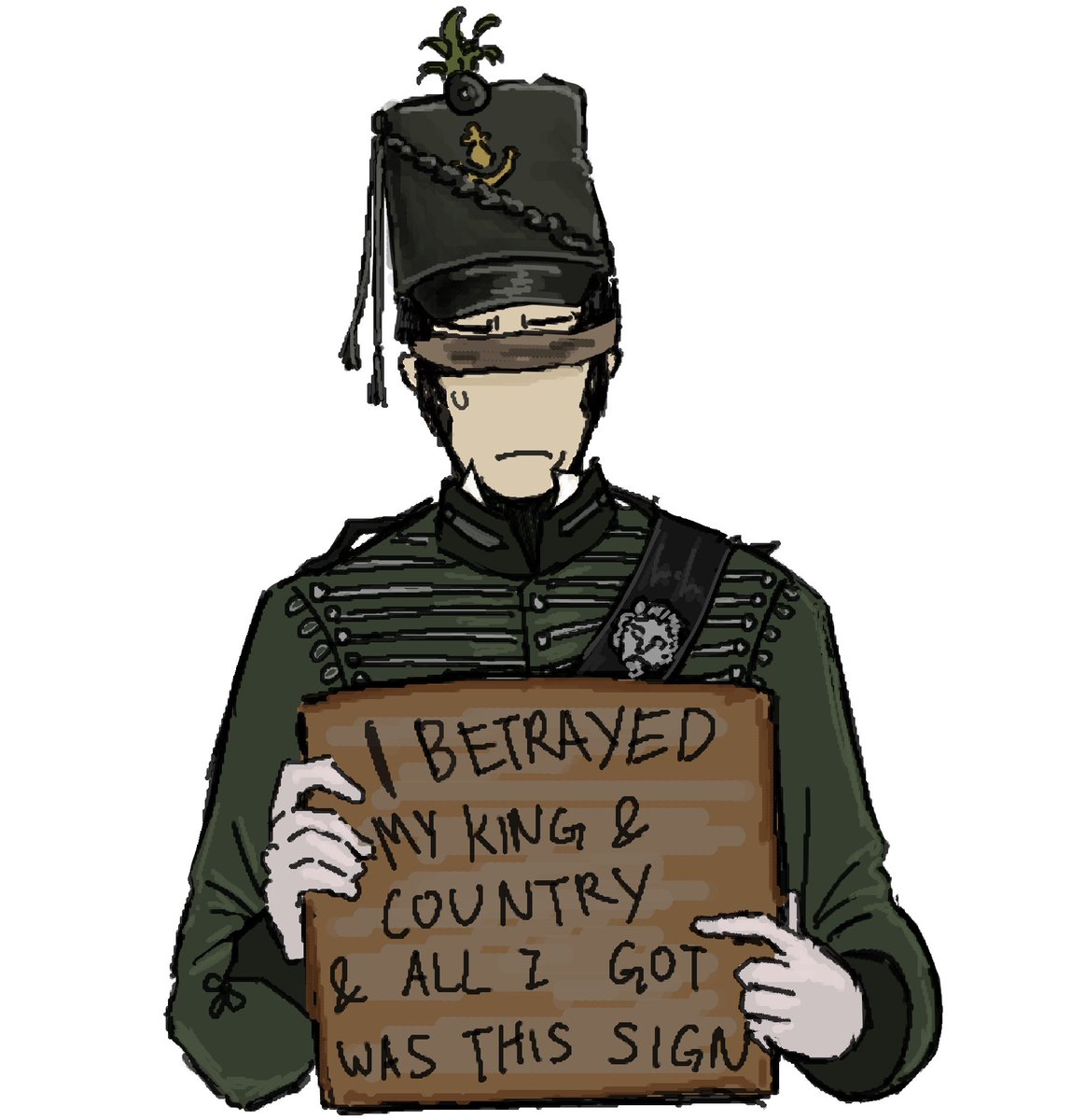 At least give him a cool shirt #gutsandblackpowder