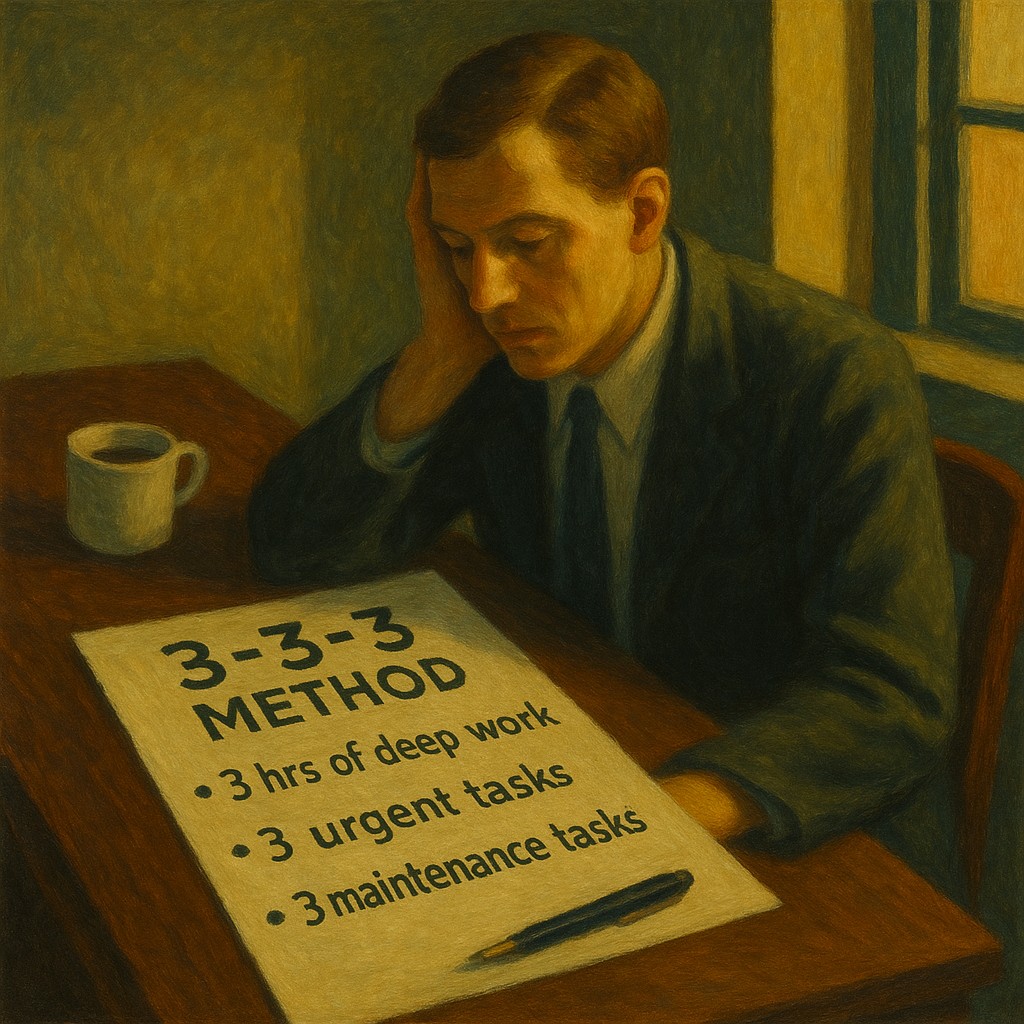 WoahItsDustin's tweet image. &quot;How To Set Priorities When Everything is Coming at You at Once&quot; 3/11

Try 3-3-3 Method
3 hrs of deep work
3 urgent tasks
3 maintenance tasks
If you clean your list of these 9 tasks great, if not, at least you moved the ball further down field

#Productivity #FocusOnWhatMatters