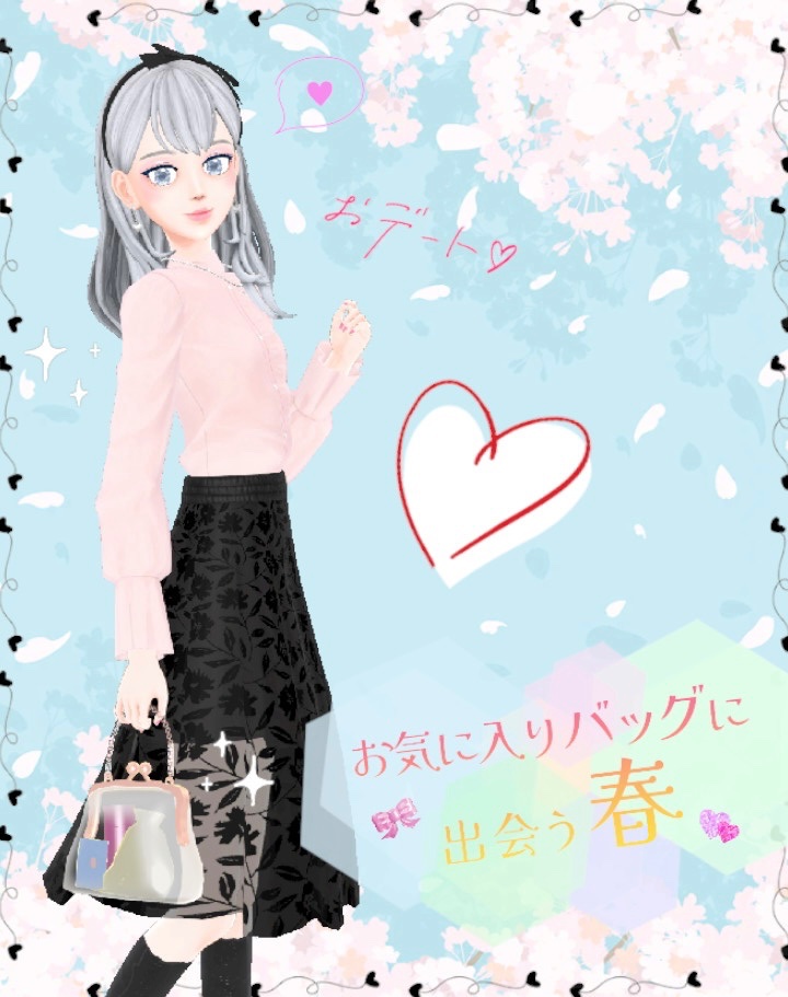 saku__nao's tweet image. 1年目4月🌸
1ヶ月のお仕事が2個ってことは2周目も楽しんでねってことかなーと思いますが、普通にポップ系回避します😌
仕事の度に色変えてアイテム増やしちゃう😂2枚目も本当はスカートの色変えたかったけど我慢💧
お仕事分散させた方がよいのかなーとこうしたけどどうなんだろ？
#モデビュ4