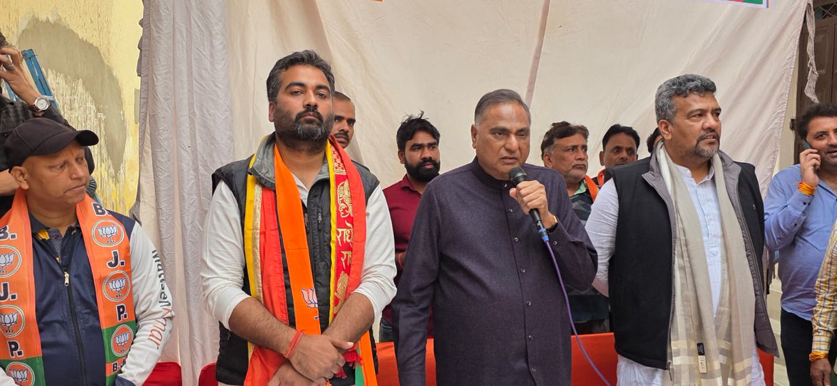 Ramvir Singh Bidhuri tweet media