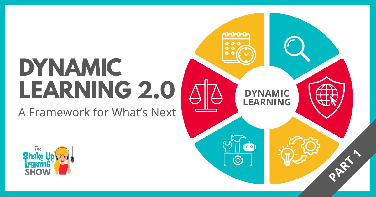 ShakeUpLearning's tweet image. 🚀 Dynamic Learning 2.0: A Framework for What’s Next (Part 1) 
Excited to share what I&apos;m working on!
shakeuplearning.com/blog/dynamic-l… #edtech #edchat #teacherlife #k12 #googleedu #TCEA #ISTE #FETC #aiineducation