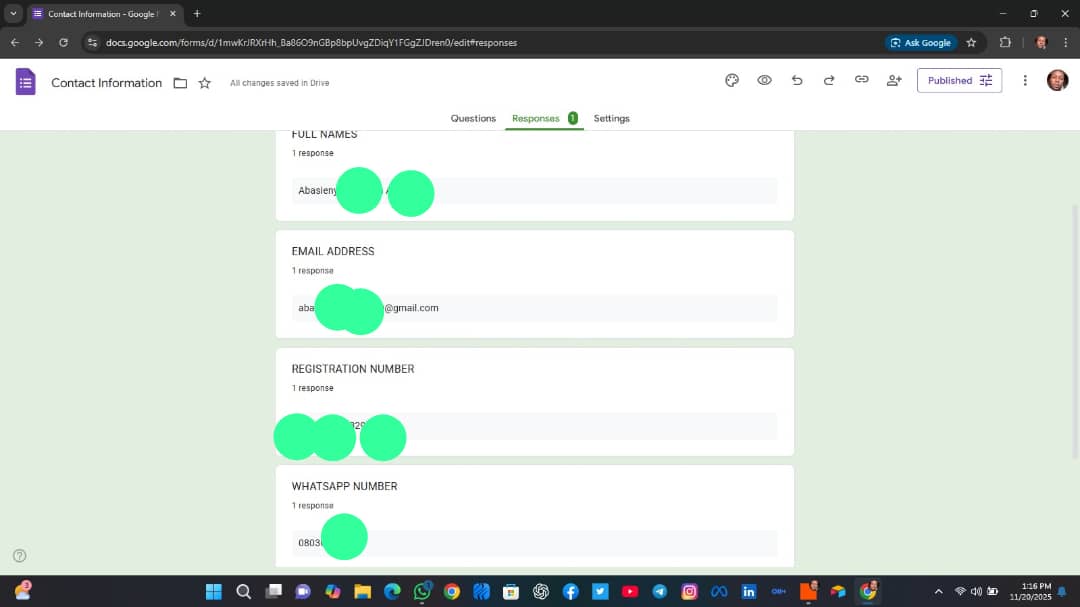 LejendaryD's tweet image. Just created a game-changing workflow using #GoogleForms and #Zapier!  Students submit assignments, get instant confirmation emails, and receive completed work via email after 72 hours - all automated! 
PS: My first Automation 
 #Automation #Productivity #NoCode