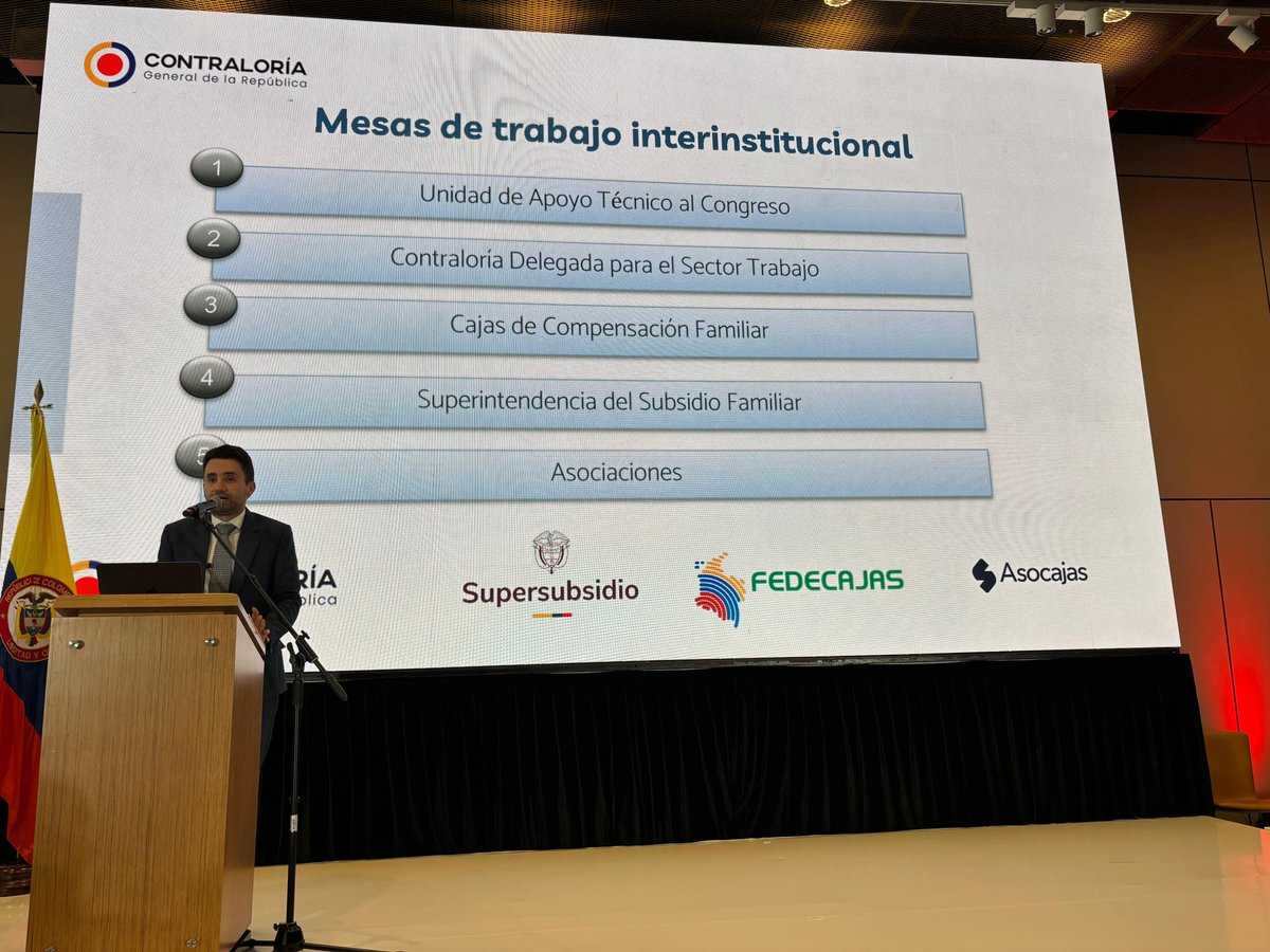 🚨El control fiscal en el sistema de subsidio familiar se intensificó.  Mientras que en 2024 generamos 36 hallazgos fiscales por $9.513 millones, la cifra ha ascendido a más de $53.900 millones en 2025.

📌Así lo reveló el Contralor Delegado para el Sector Trabajo, David Steven