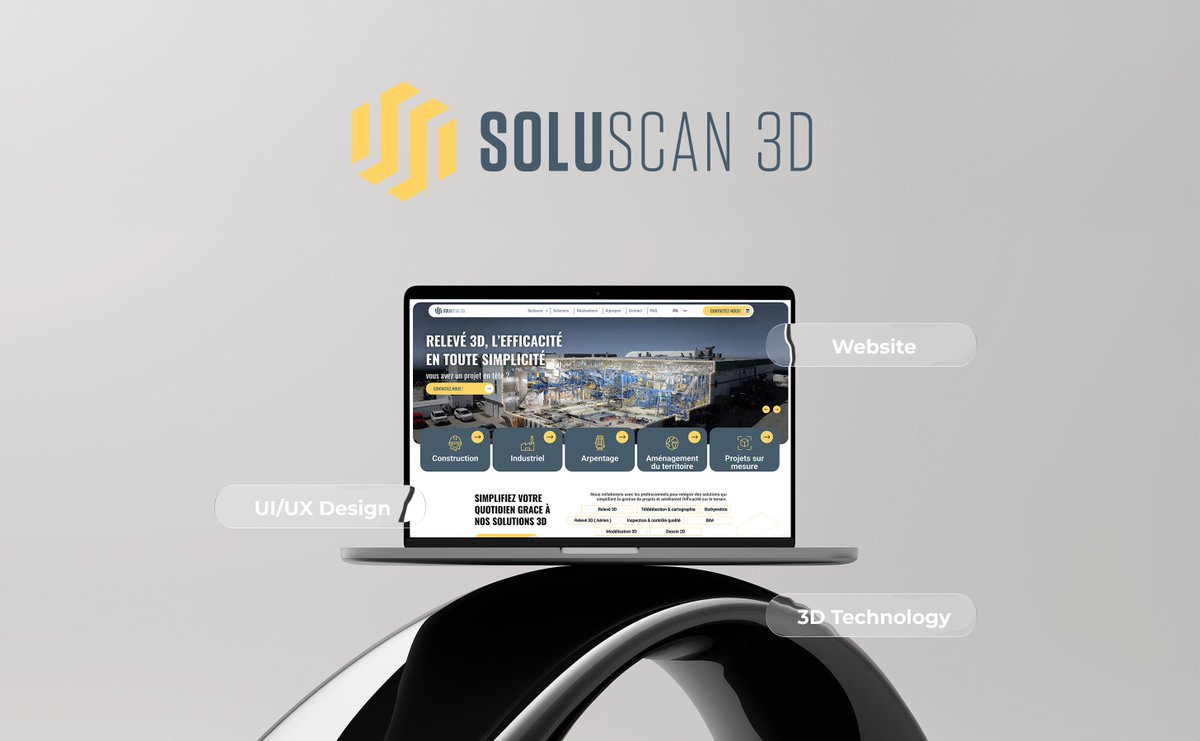 ClementTaccola's tweet image. New UX/UI redesign for Soluscan 3D.
3D Scanning • Geomatics • Clean Design.
behance.net/gallery/238650…

#UXUI #WebDesign #3D #Design #Website #behance #WebDevelopment #UIDesign #DesignInspiration #designer #PortfolioDay