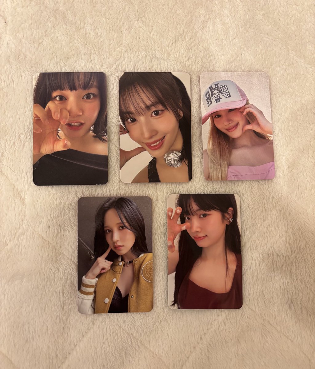 trziuryi's tweet photo. TWICEトレカ交換

譲)写真
求)未所持ツウィトレカ

＊郵送(同日発送)
＊出来れば複数枚〜の交換

お気軽にリプ/ DMお願いします！☺︎

#twice交換 #twiceトレカ交換 https://t.co/2FOs3ri59Z