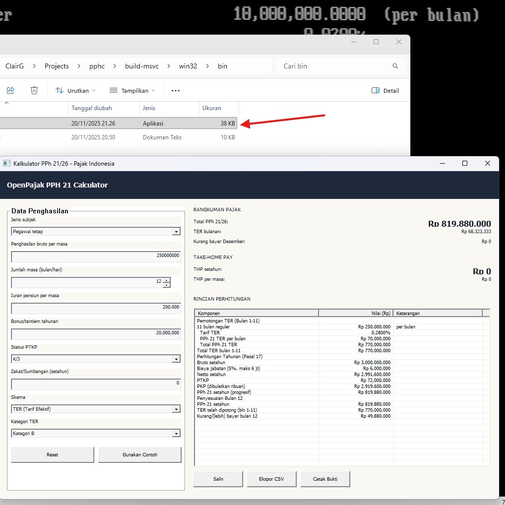 Sekarang udah punya GUI. Tapi very ugly, anybody want to contribute silahkan.

❗Caveat: tidak menerima bahasa cosplay, dan framework yang ngasilin binary > 200KB.

Binary GUI saat ini 38 KB, zero deps.