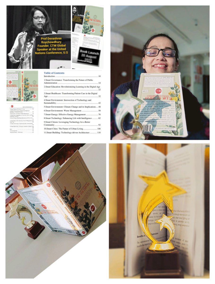 Devashrees's tweet image. Unlock the power of #SmartGovernance with #CTWGlobal! 🎉✨ Join the celebration and take your knowledge to the next level. Don’t wait, secure your copy today and be part of the transformation! 📚🙂