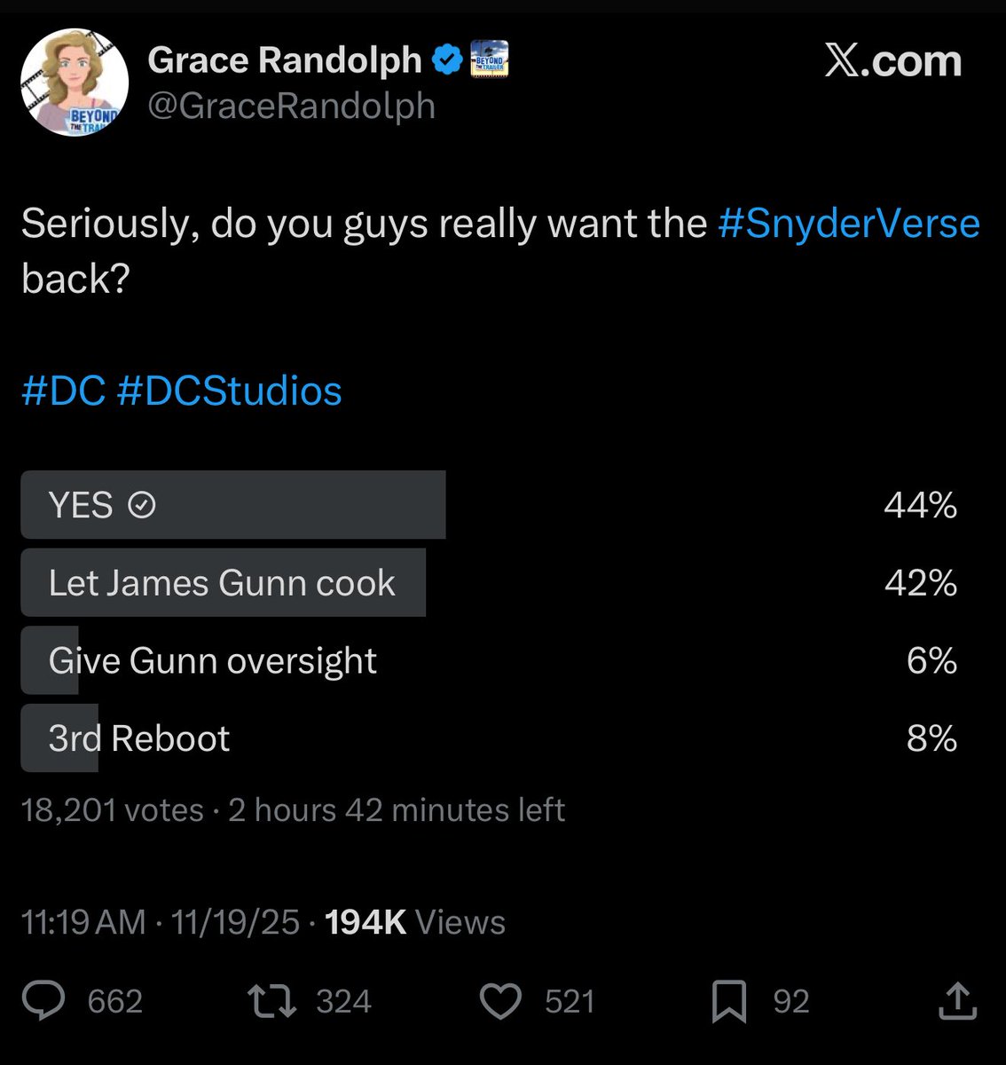 DavidTheBatmann's tweet image. Well, well, well
#RestoreTheSnyderVerse