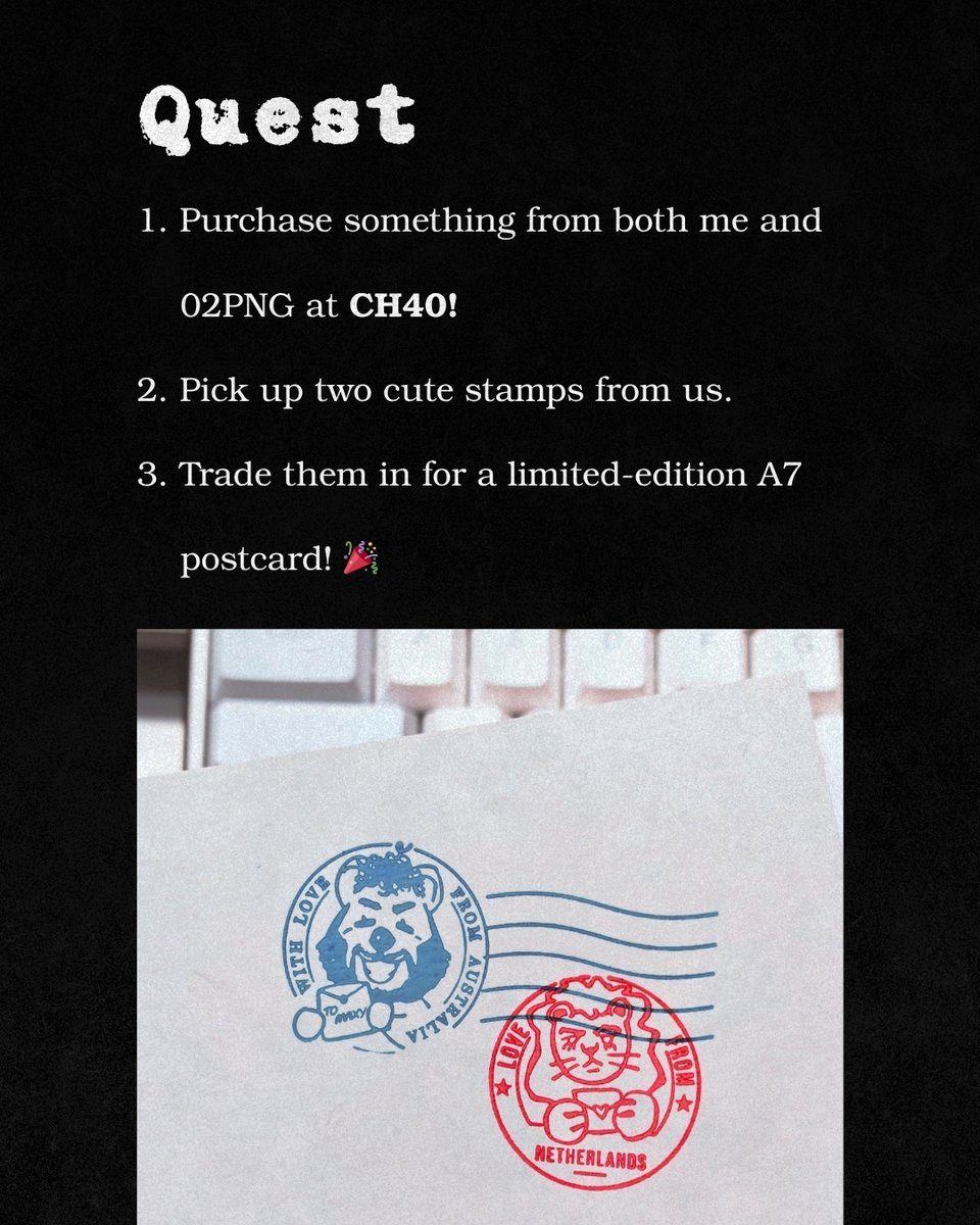 I'm doing the stamp rally with <a href="/02png/">02PNG 🩸AFASG CH40</a> at AFASG!