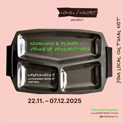 We invite everyone to the upcoming group exhibition VIENNESE PERSPECTIVES opening this saturday @ Weberknecht, Vienna 

15 artists across visual art, cryptoart and photography transform the viennese Kultbeisl (cult pub) Weberknecht into a temporary art and culture space 🍻🙌