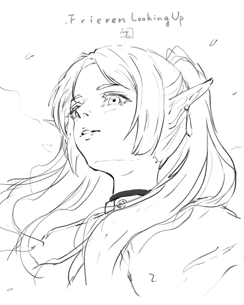 weichenstudio's tweet photo. Lineart version!
Still studying:
– Centerline stability
– Softer jawline
– Side bangs for balancing the angle
– Adding hair flow for movement https://t.co/C25wOoSVgx