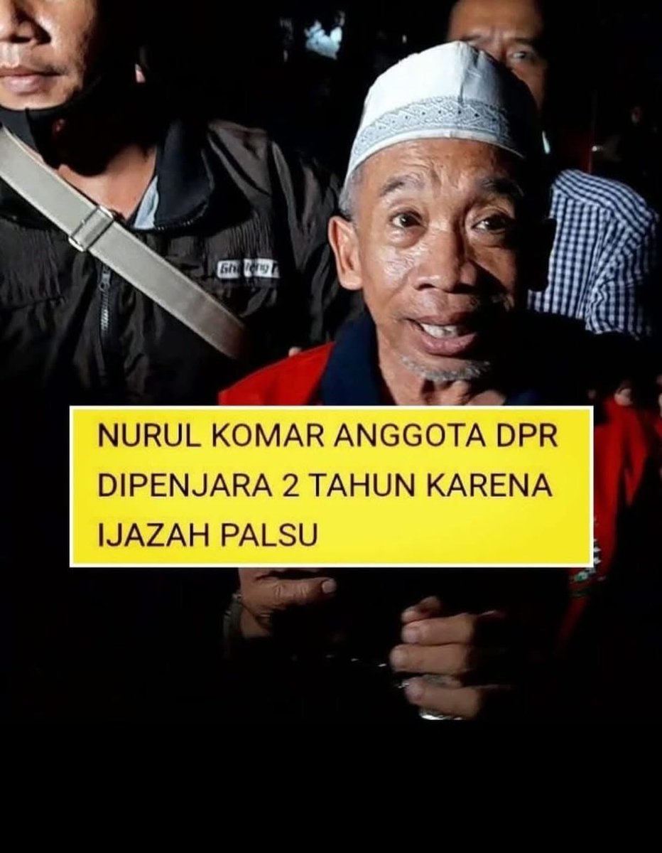 neVerAl0nely___'s tweet image. Tidak boleh tebang pilih untuk urusan hukum di negeri ini 

Nurul Qomar pernah terdakwa dalam kasus pemalsuan dokumen ijazah palsu untuk S2 dan S3 saat dirinya mendaftarkan diri dalam pencalonan rektor UMUS (Universitas Muhadi Setiabudi) Brebes. 

Ia dipenjara pada tahun 2019…