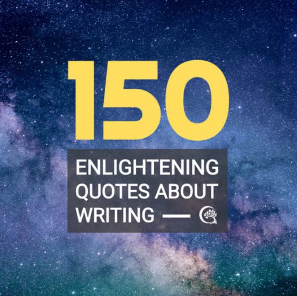 150 Enlightening Quotes About Writing

“Don’t resist the urge to burn down the stronghold, kill off the main love interest or otherwise foul up the lives of your characters.” — Patricia Hamill 

READ MORE: buff.ly/Oj0ZpbP 

#WritingCommunity #AmWriting #LitMag