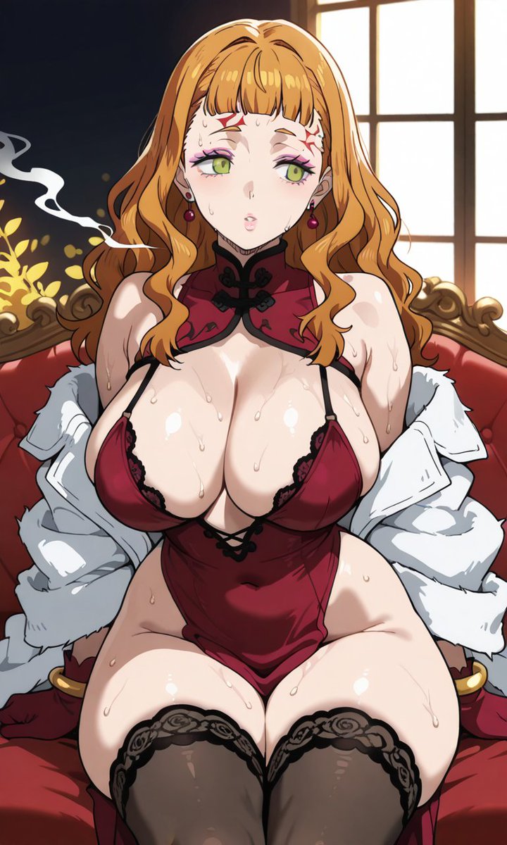 KLastaroth's tweet photo. No direct inspiration from any artist — just imagination and prompts.
Mimosa Vermillion, sexy chinesse dress...
#mimosavermillion #BlackClover #AI https://t.co/vDrSFmI0SW