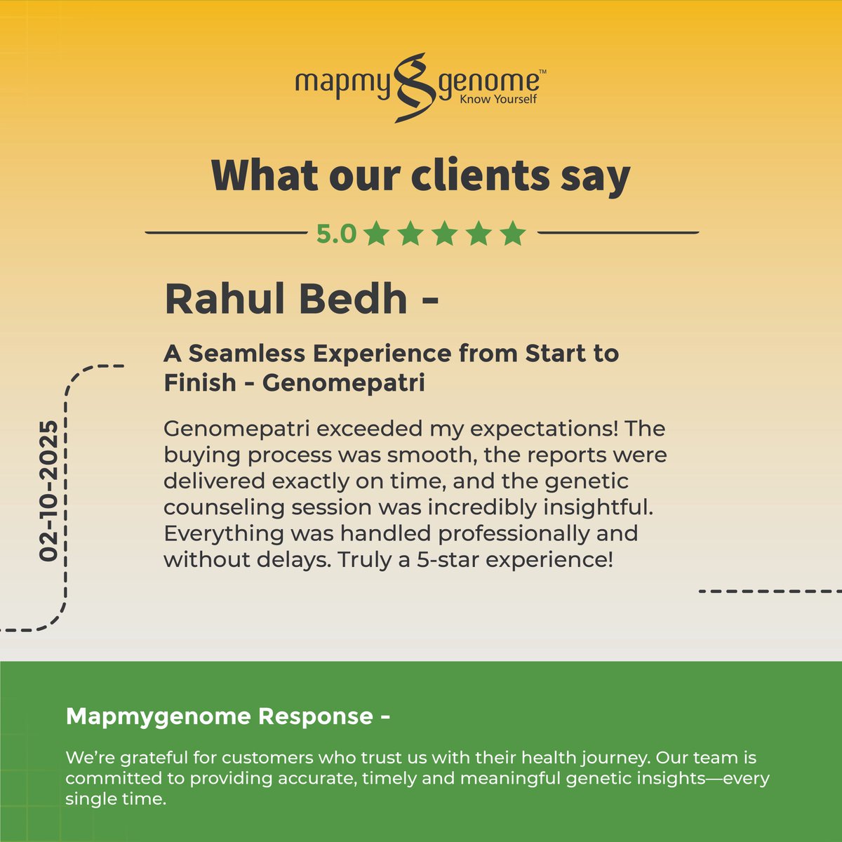 Mapmygenome tweet media