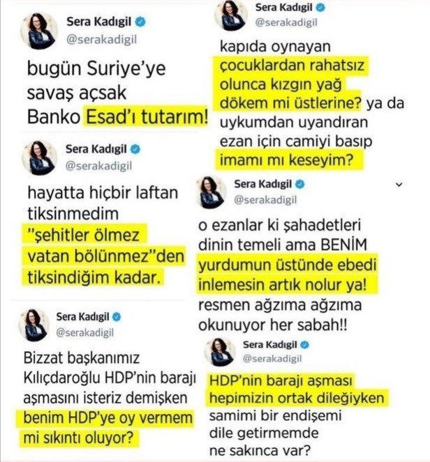 Hayatını bu milletin evlatlarına, çocuklarına adamış, kelle koltukta FETÖ ile mücadele etmiş Yusuf Tekin’e “katil” diyerek iftira atıp saldıran Sera Kadıgil kimdir?