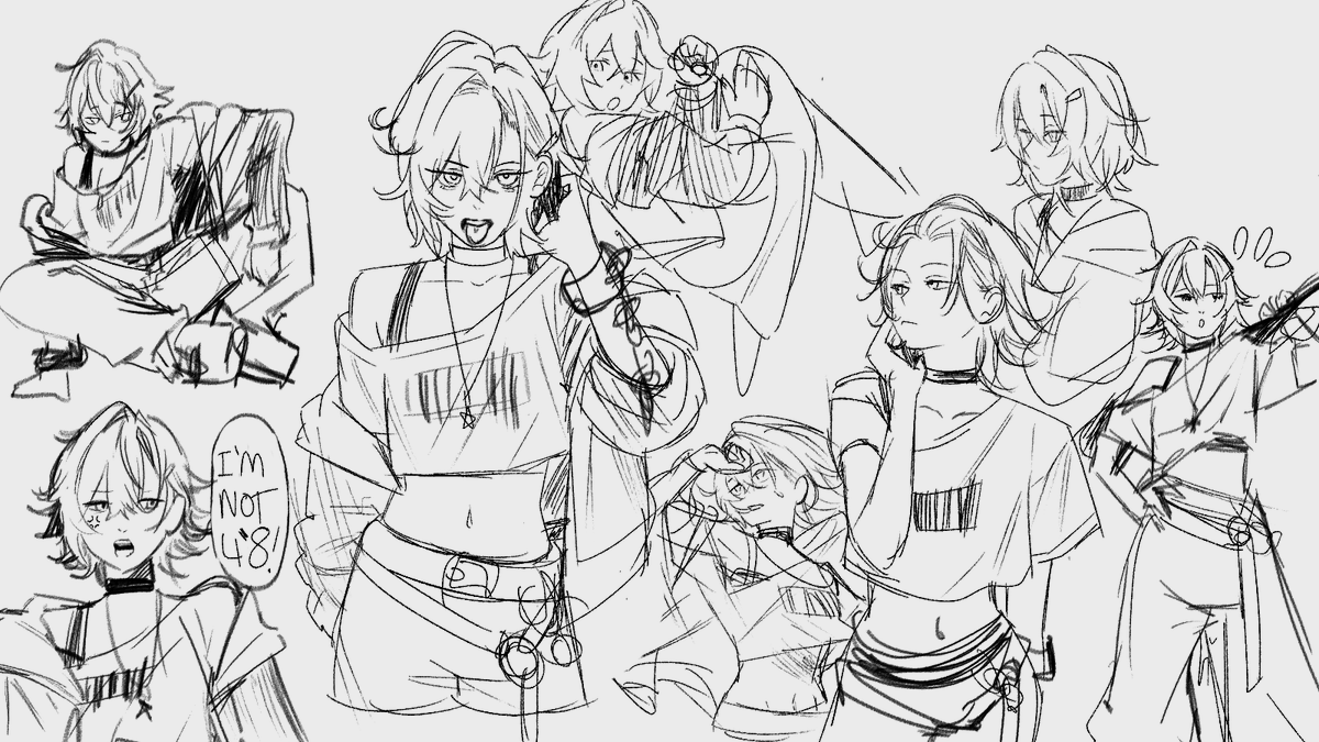 Kailexper's tweet photo. rough doodle fanpage blanc made for warmup!!!
my chat is so talented wtf

🎨 @/hugosdear 
#LexPerART https://t.co/U834hNLPiz