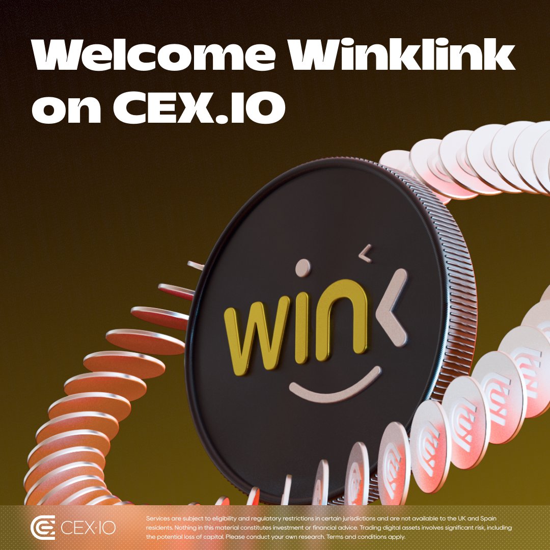 cex_io's tweet image. 🚀 @WinkLink_Oracle $WIN IS NOW LISTED on CEX•IO!

🔮 $WIN powers real-world data for TRON dApps, DeFi, gaming, and more!

🤝 Welcome $WIN to the CEX•IO family!