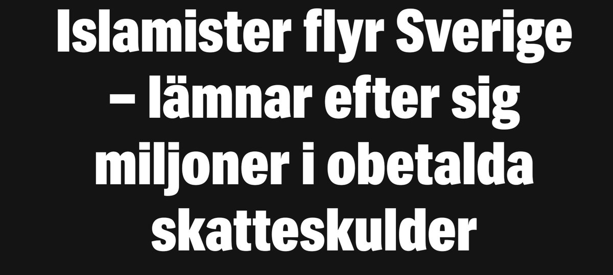 För fem år sedan varnade jag i Expressen för hur S banade vägen för islamistiska skolor.
Nu flyr deras skolledare landet – med offentliga pengar.

Socialdemokraterna och flera medier borde skämmas för att de blundade och försvarade islamisterna.
Dags att de står till svars.