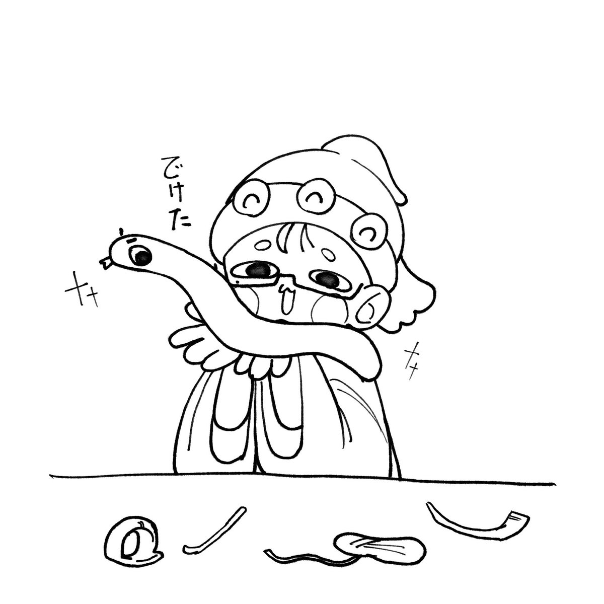 #しらすけの日常
毛糸🧶買う時毎回悩んでいっぱい買っちゃうよね