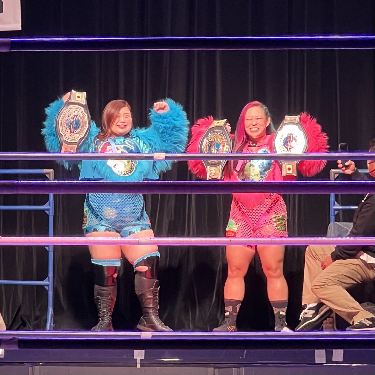 ogen_pw's tweet image. いい笑顔😊
チーム200キロはいつもワクワクさせてくれる。

#SENJO #橋本千紘 #優宇 #チーム200キロ