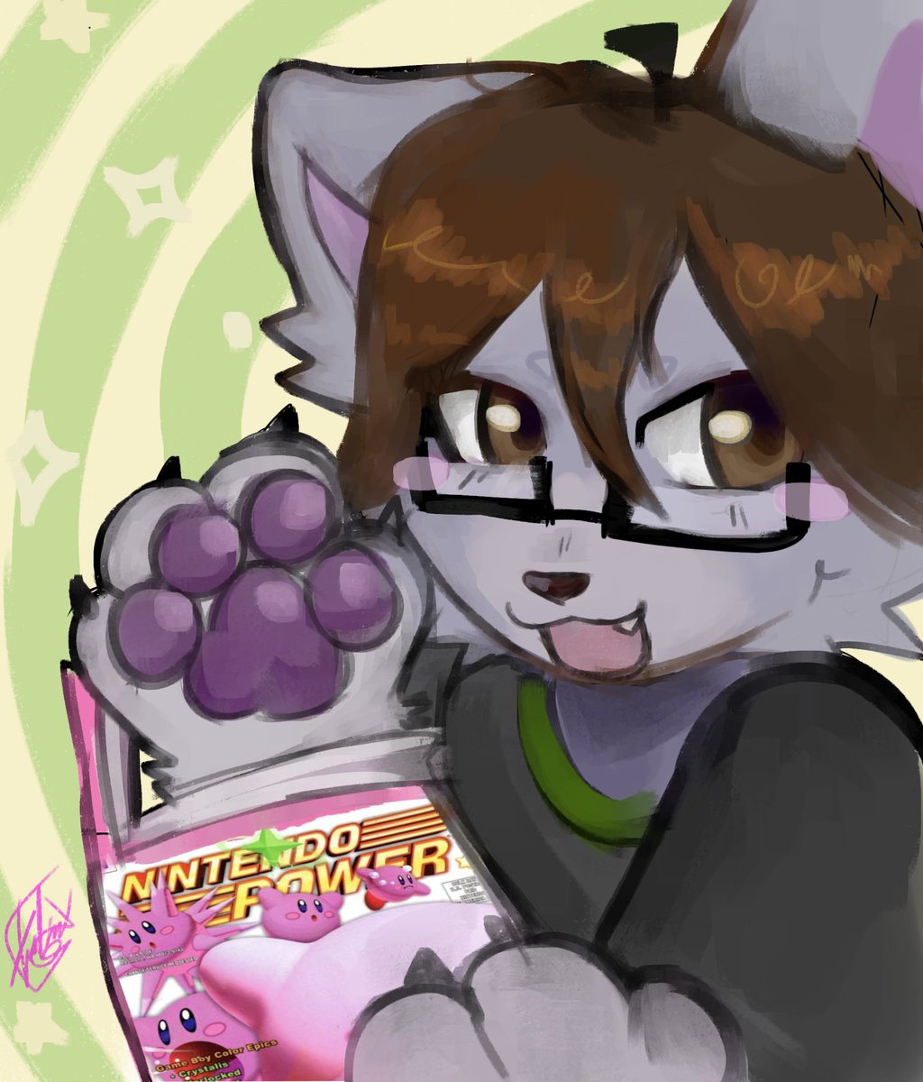 Mi parte de un art trade con Regilobo en tiktok 🙏