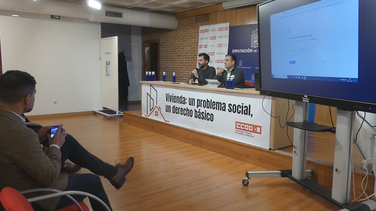 CCOO considera que en España se ha hecho una política inmobiliaria no de vivienda 
youtu.be/5Q6WrYSpQxU