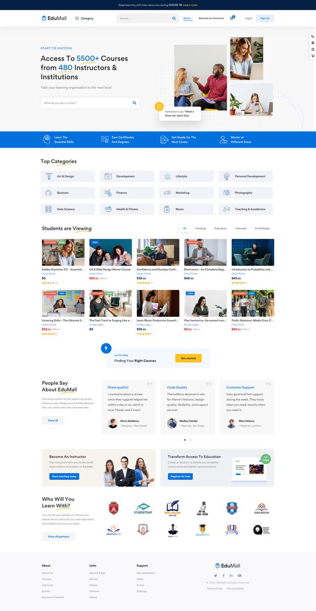 samil_sadman's tweet image. Create &amp;amp; sell courses easily with a modern Course Enrollment Website! 

#CourseWebsite #OnlineLearning #LMS #EduTech #SellCourses #WebDesignHistory #GraffxGULF #patlama #WebDevelopment 

Hire me :  fiverr.com/s/42xl6Bl