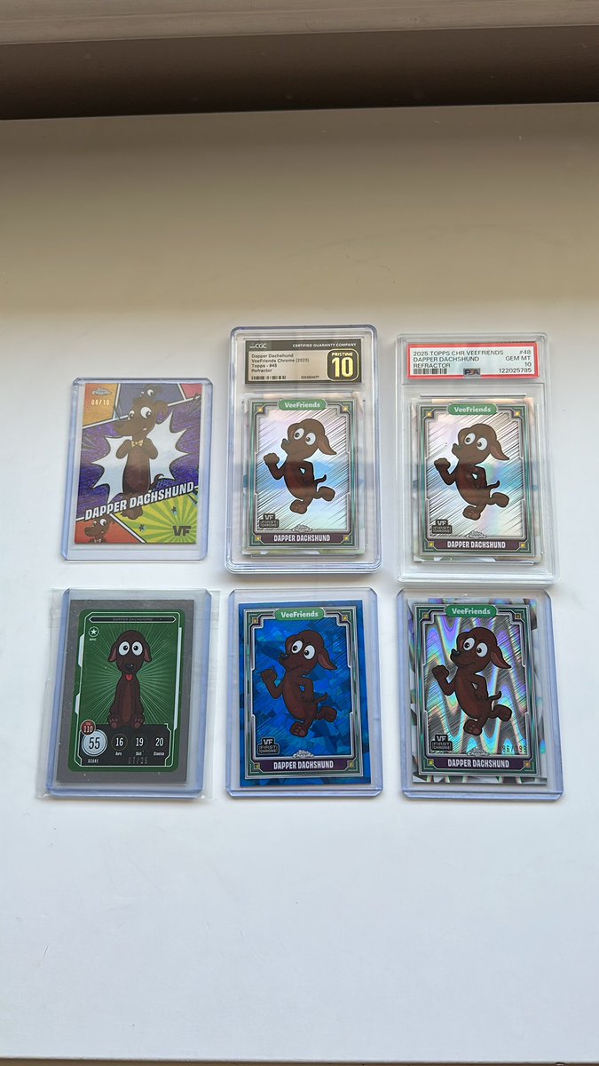 brianjeronimo's tweet image. Here’s a mail day 🔥 🥵 @VeeFriendsCards @veefriends @garyvee