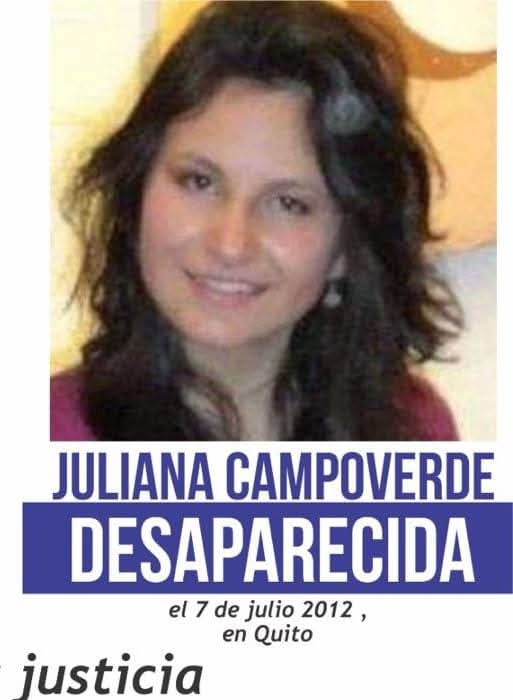 Exigimos justicia para Juliana Campoverde Rodríguez desaparecida el 7 de julio del 2012 por Jonathan Patricio Carrillo Sánchez pastor de la Iglesia evangelica Oasis de Esperanza .
Ministerio de Gobierno,Fiscalia y Policía deben responder 
#DóndeEstaJuliana
#JusticiazparaJulisns