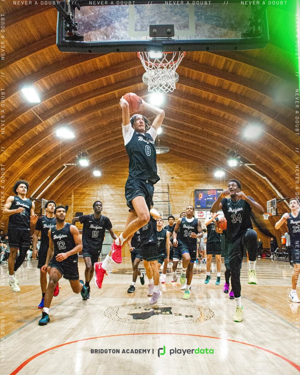 PlayerData's tweet image. .@BridgtonAcademy basketball has a rich tradition of excellence — @NEPSAC AAA championships and producing countless Division I and professional players. We’re thrilled to welcome them to the PD family and excited to help support this incredible program. Let’s go. 🐾 #NeverADoubt