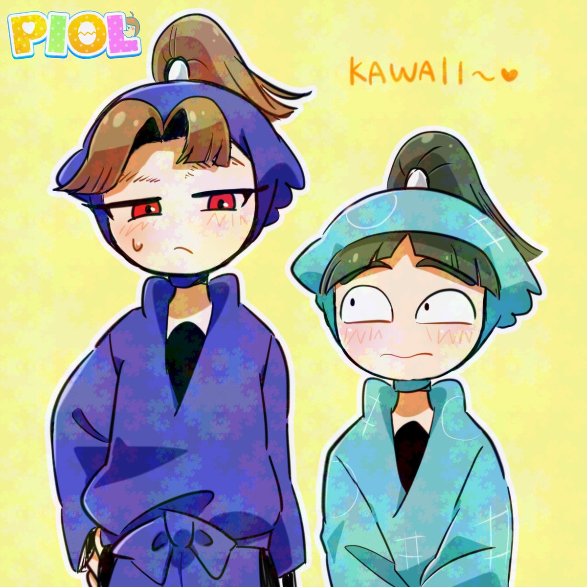 PIOL_1005's tweet image. 楽しみだな～ってらくがき
#RKRN
#PIOLの自由帳【🥷🥚】