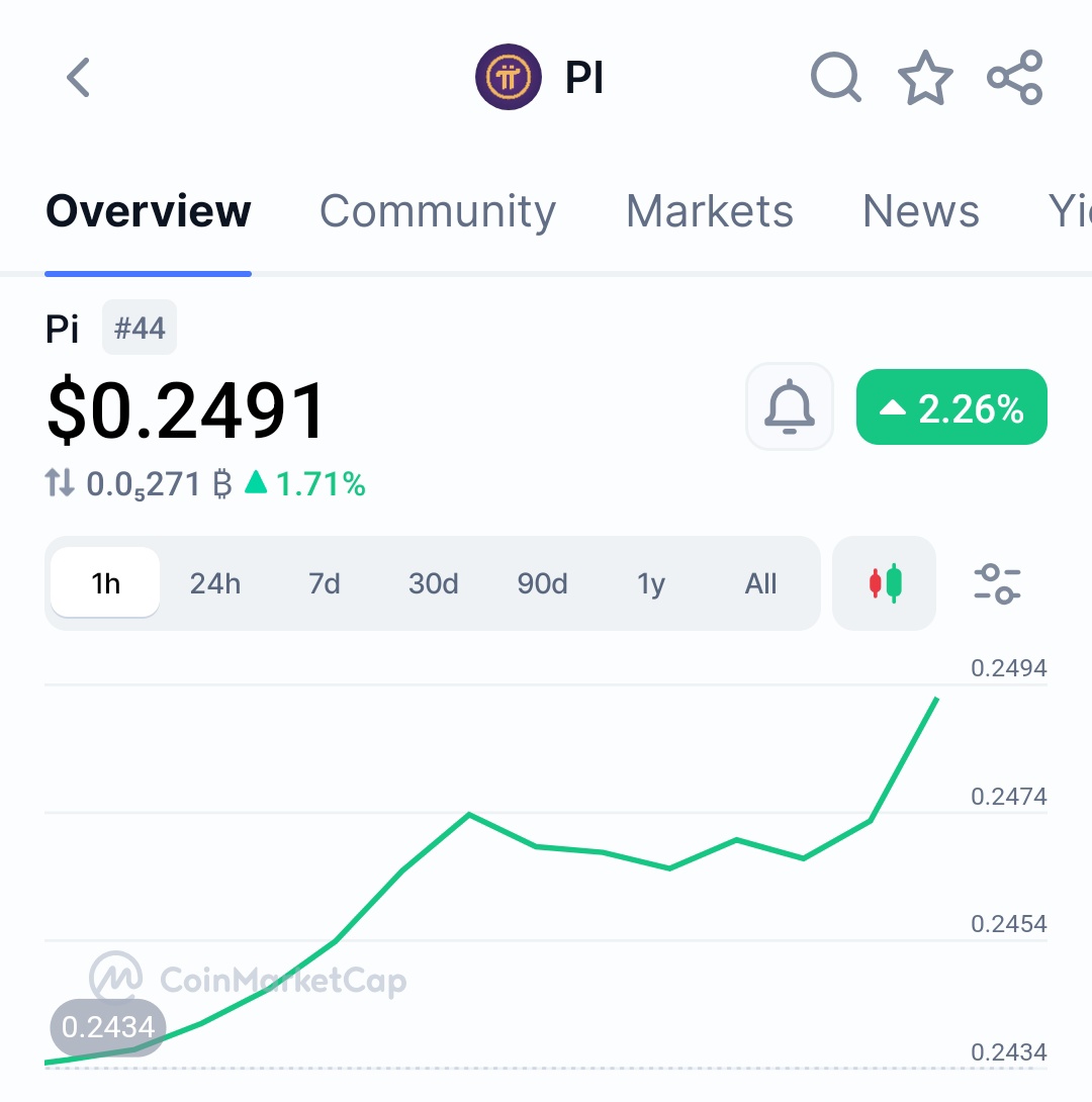 DrWhaleReal's tweet image. $Pi will touch $3 again ?