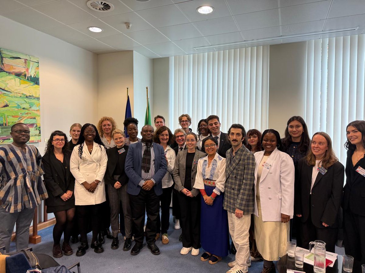 Youth are key partners in building peace &amp; securing a shared future. EU-Eswatini Youth Advisory Board Chairperson, Busiswa Dlamini, recently joined young leaders from around the world for the Second EU Youth, Peace &amp; Security Conference held in Brussels on 10 - 14 November 2025.