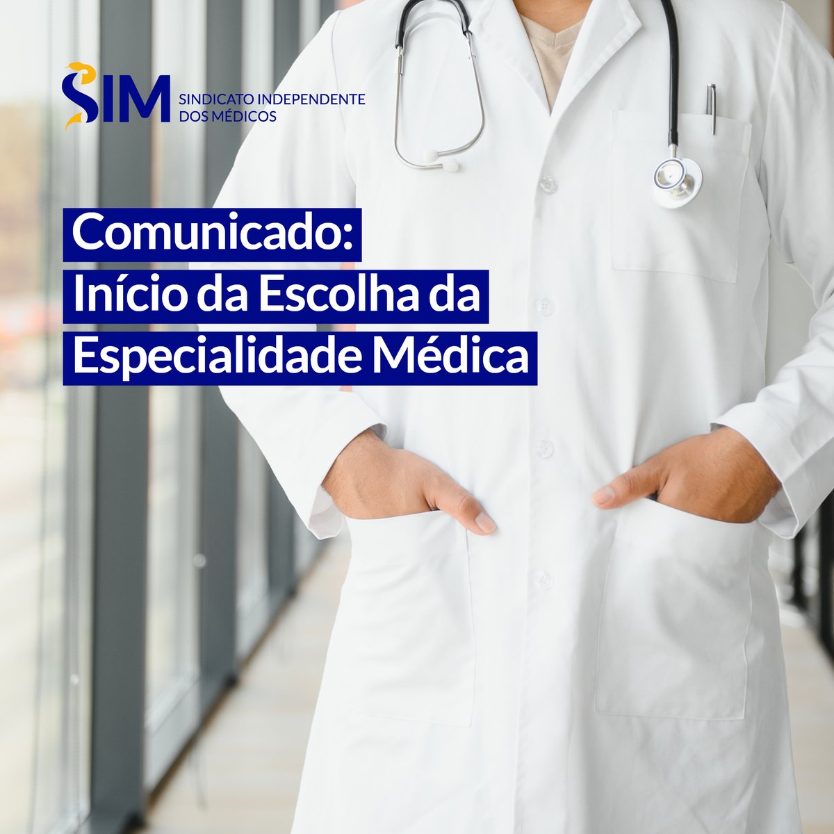 simedicos's tweet image. Comunicado: início da Escolha da Especialidade Médica

O processo de escolha de especialidade já começou, com 2330 vagas disponíveis para cerca de 2370 candidatos. Infelizmente, à semelhança do que tem acontecido nos últimos anos, o Sindicato Independente dos Médicos (SIM)…