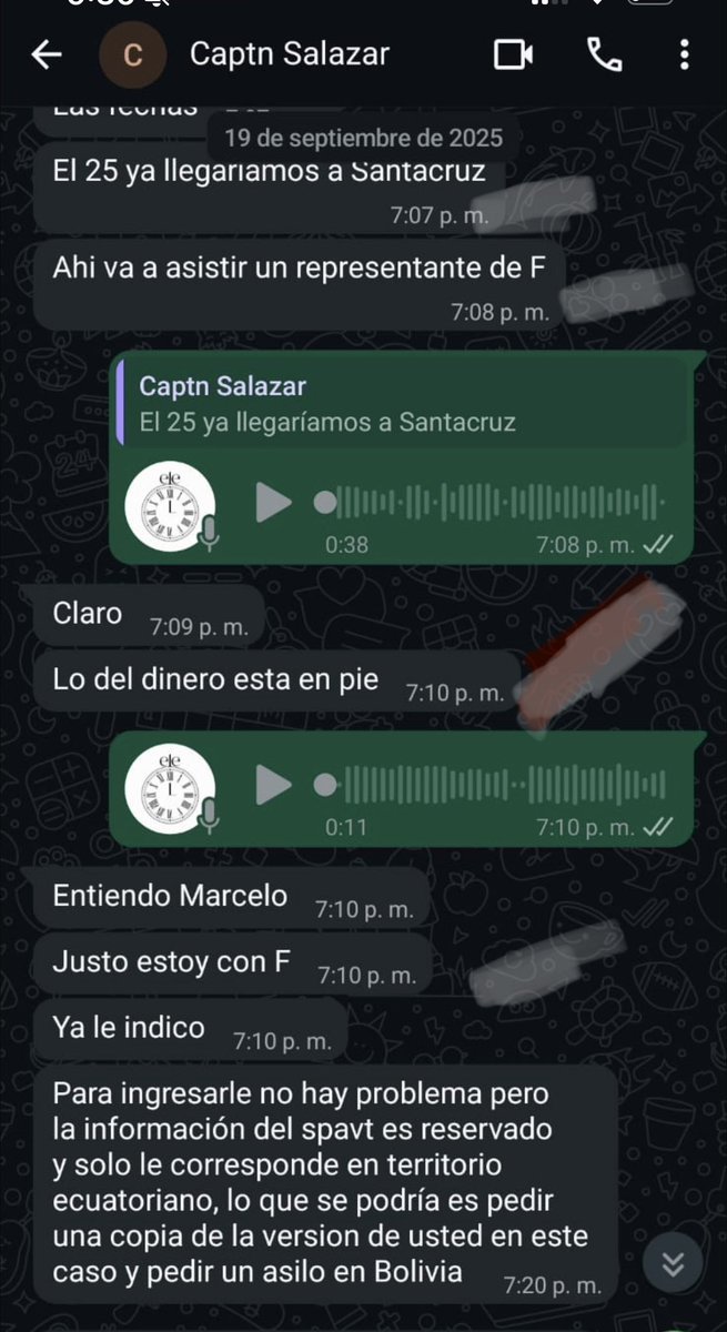 XavierJordanM's tweet image. .@eluniversocom 

Ecuador 🚨🚨🚨

Así la prensa calle, nosotros los ciudadanos somos más, a DIFUNDIR 🙌como la @FiscaliaEcuador por medio del Capitán ADRIÁN SALAZAR ENRÍQUEZ viaja a fabricar y a pagar por los falsos testimonios !! Ordenado por la Fiscal. 

Algo que decir Sra. Ana…