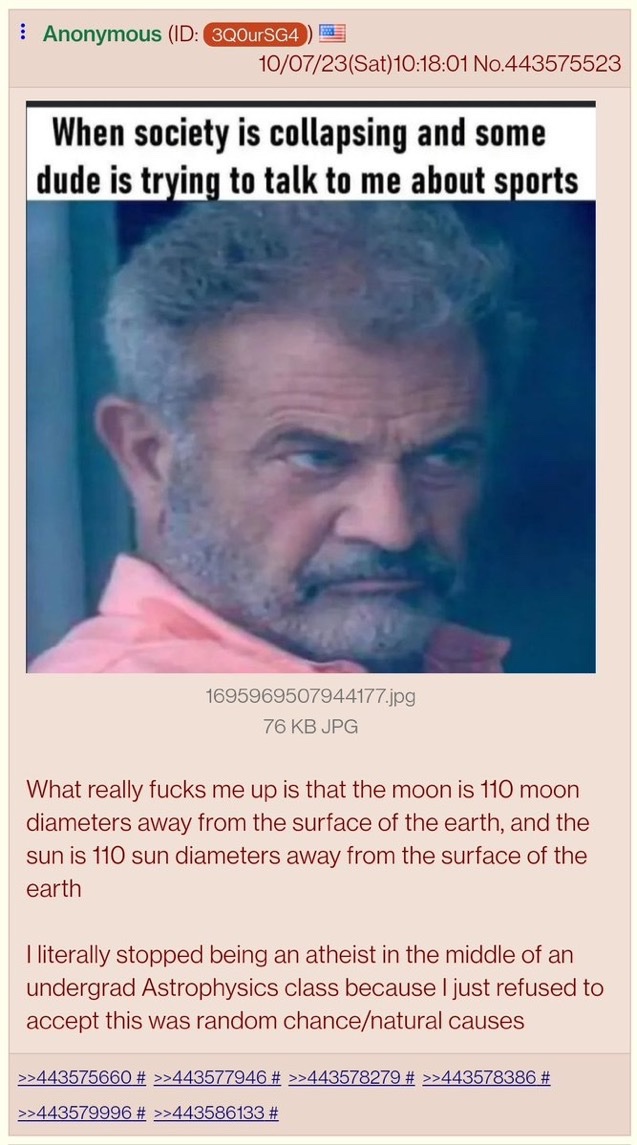 The intricacy of His grand design is INESCAPABLE if you are not willfully blind to it